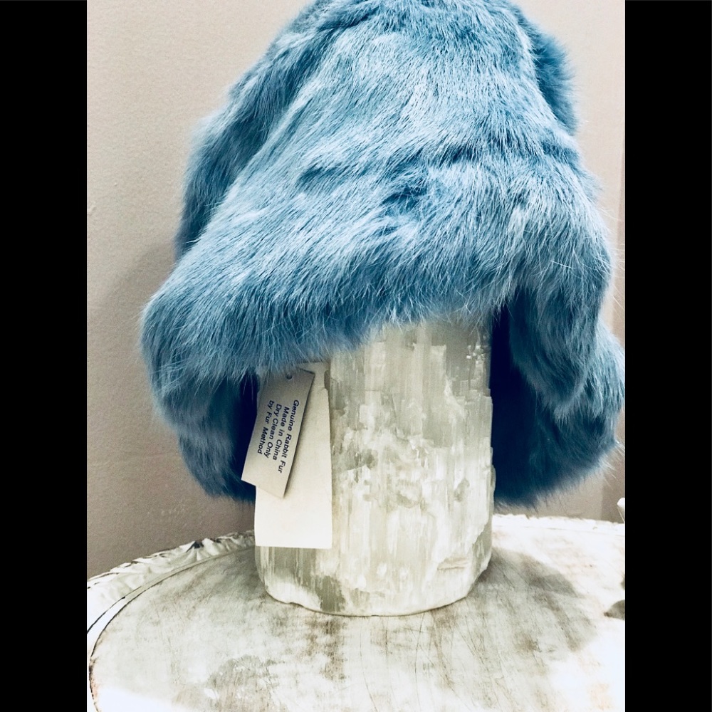 💙Cejon Genuine Rabbit Fur Hat💙